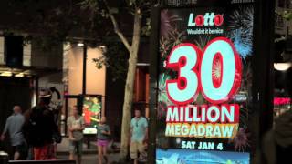 JCDecaux Australia TattsLotto Illuminate [upl. by Sordnaxela]