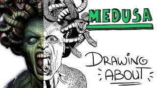 LA INCREÍBLE LEYENDA DE MEDUSA  Drawing About [upl. by Swerdna]