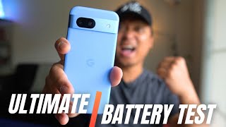 Google Pixel 8a Battery Test  The Ultimate Battery Test [upl. by Anaehr370]