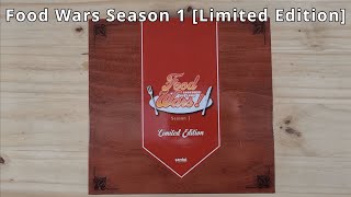 Unboxing Food Wars Season 1 Limited Edition [upl. by Launamme]