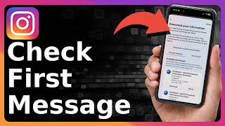 How To Check First Message On Instagram [upl. by Wald]