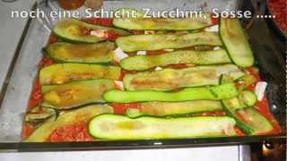 LCHFLasagne by quotSchwerdt am Herdquot LowCarb mit Zucchini [upl. by Cilo587]