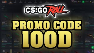 CSGOROLL PROMO CODE  Free Cases with Promo Code 100D [upl. by Truscott339]