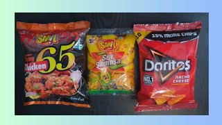 Doritos  Chicken 65 sahil  Sev Samosa Sahil  Kmd snacks [upl. by Rases]