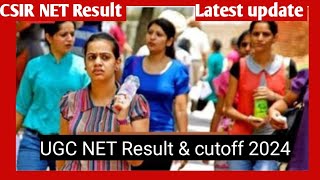 UGC Net Result 2024  CSIR NET June 2024 result  how to check ugc net csir result 2024 [upl. by Esinert]