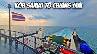 My Journey From Koh Samui To Chiang Mai  Thailand VLOG [upl. by Novyert901]