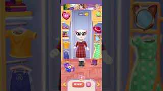 Angel dress select part 2 😱mytalkingangela2 shortsviral [upl. by Eniretak]