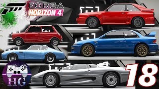 ITA  Forza Horizon 4 Gioielli dimenticati Subaru Jaguar Mini Audi Aston Proviamoli [upl. by Forta]