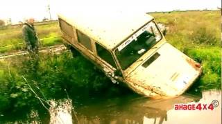 Stuck Mercedes G Wagen  Mud Trouble [upl. by Naud458]