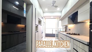 Parallel kitchen designs  Kitchen Design [upl. by Bing]