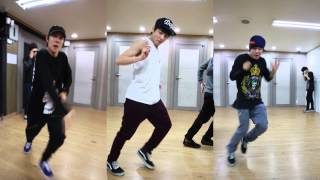 Dance practice by JHOPEamp지민amp정국 [upl. by Laerdna]