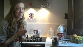 How to Make Italian Espresso In a Moka Coffee Pot [upl. by Aicrop]