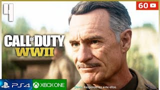 CALL OF DUTY WW2 Mision 4 Español Gameplay PS4  Campaña Parte 4 1080p 60fps [upl. by Adriell305]