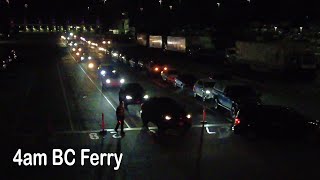 444 AM at Tsawwassen Ferry Terminal [upl. by Hebrew85]