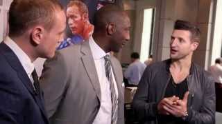 CARL FROCH amp GEORGE GROVES CONTINUE THEIR BEEF  EXCLUSIVE BEHIND THE SCENES FOOTAGE [upl. by Esiralc]