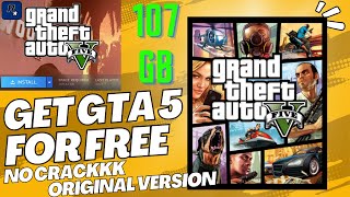 Finally GTA 5 For FREE  No CRACK  Only REAL Video on Youtube  Live Proof 2025 Method [upl. by Joappa]