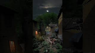 nightvillage nature nightnature nightbeauty shorts moonlightbeauty [upl. by Adiel]