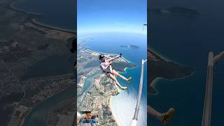 Skydiving girl dama900m ytshorts skydiving travel love [upl. by Xavier220]