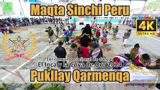 Pukllay Qarmenqa  Huancavelica  Maqta Sinchi Peru  El Inca y la Coya 2024 Warayana [upl. by Manfred]