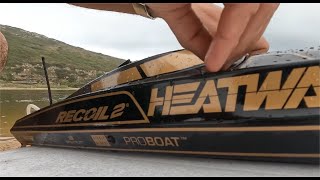 ProBoat Recoil 2 Heatwave first 3s run after dual cooling mod RUN1 [upl. by Cockburn909]