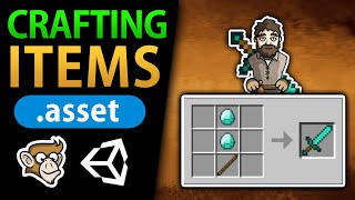 How to Craft Items with Scriptable Objects Unity Tutorial [upl. by Regnig]