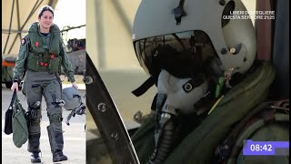 Female Fighter pilotNATOItaly La Donna Tenente Allieva Pilota Aeronautica Militare Eng Sub [upl. by Yellas]