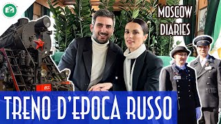 Una quotCROCIERAquot su un TRENO DEPOCA RUSSO in CARELIA  Moscow Diaries [upl. by Nospmoht]