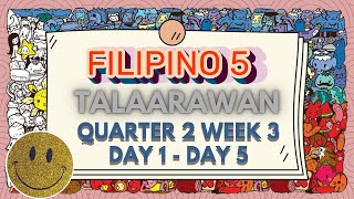 GRADE 5  FILIPINO 5  QUARTER 2 WEEK 3  MELC BASED  SALITANG HIRAM IIPOWERPOINT PRESENTATION [upl. by Ademla]