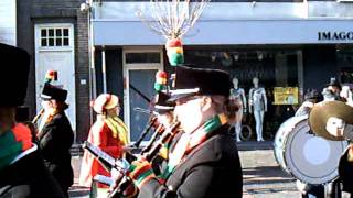 Harmonieorkest Aurora uit Grevenbicht tijdens Carnaval 2012 in Geleen Limburg [upl. by Epotimet]