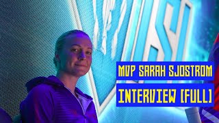 MVP Sarah Sjöström Interview  ISL Indianapolis [upl. by Spiros]