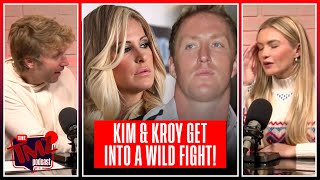 Kim Zolciak amp Kroy Get Into WILD Fight Accuses Him of Throwing Her to Ground  The TMZ Podcast [upl. by Arratoon]