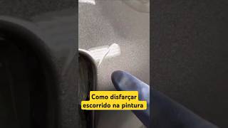 Como remover escorrido pinturaautomotiva pinturasautomotivas oficina funilariaepintura [upl. by Retep]