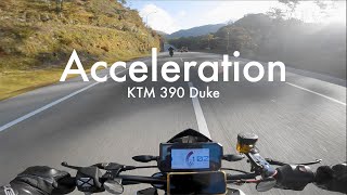 Pure Acceleration  KTM 390 Duke decat quickshifter pure sound [upl. by Anihta185]