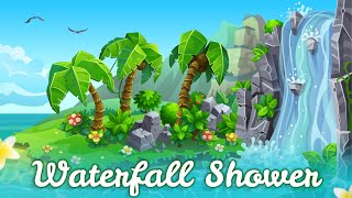 Guided Meditation for Kids  WATERFALL SHOWER  Mindfulness Meditation for Children [upl. by Jammie]