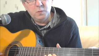 Apprendre la guitare Lencre de tes yeux F Cabrel part 1 Introduction [upl. by Nosral470]