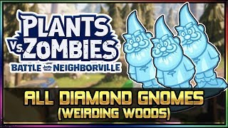 Weirding Woods All 3 Diamond Gnome Locations Guide  Plants vs Zombies Battle For Neighborville [upl. by Chapa]