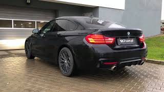 BMW 430i F36  RCP Exhausts  CatBack Exhaust [upl. by Nnylatsyrc]