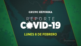 Reporte Covid19  Lunes 8 de enero [upl. by Yerocaj834]