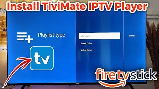 How to Install TiviMate on Firestick [upl. by Fransis327]