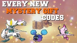 ALL FREE SECRET MYSTERY GIFTS EVERYBODY CAN OBTAIN IN POKEMON SWORD AND SHIELD [upl. by Newg]