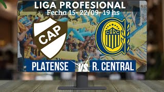 EN VIVO  Platense vs Central  Fecha 15  Liga Profesional [upl. by Qooraf]