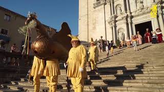 Corpus 2017 La imatgeria gironina al complert entra per primera vegada a la Catedral [upl. by Tybie854]