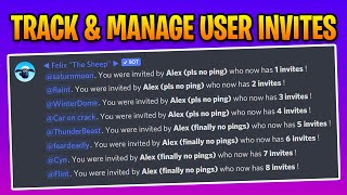 How to Track Invites on Discord [upl. by Okorih690]