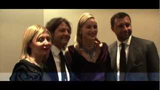 Sharon Stone  the Official Reopening of Damiani Boutique in Milan [upl. by Aicat405]