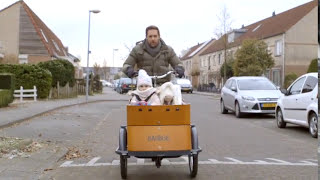 Fietsen op een driewieler bakfiets zo doe je dat [upl. by Feliks]