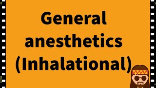 Pharmacology General Anesthetics Anesthesia CNS MADE EASY [upl. by Aknaib]