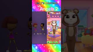 Baldis Montero vs My Talking angela2Who is best baldisbasics [upl. by Derina493]