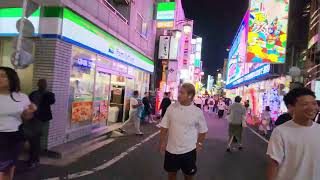 Shinjuku Streets 4k [upl. by Adnylem]