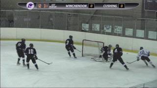 Cushing Academy  Varsity Boys Hockey vs Winchendon School [upl. by Morena467]