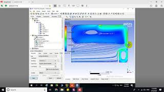 ANSYS Fluent 2D Room Ventilation 5 Resultsشرح بالعربي [upl. by Euginimod]